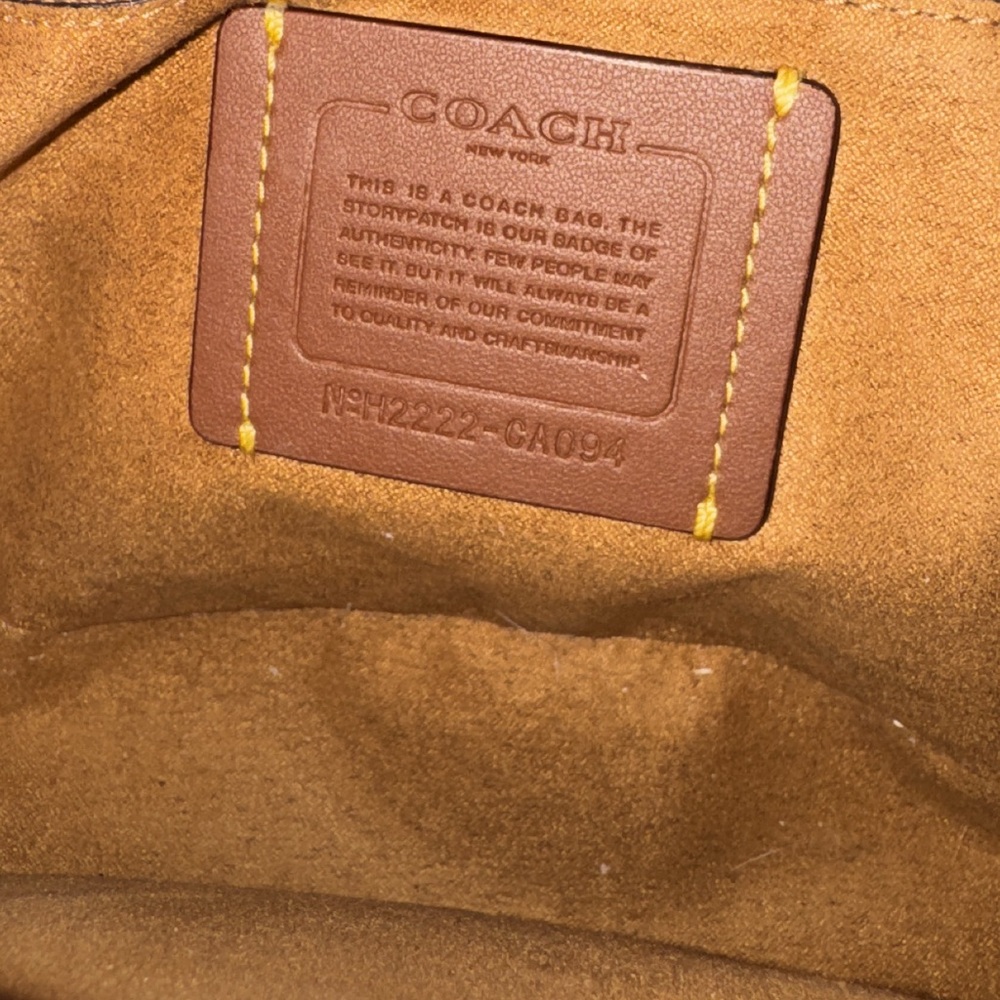 Coach Brown Leather Men's Bag